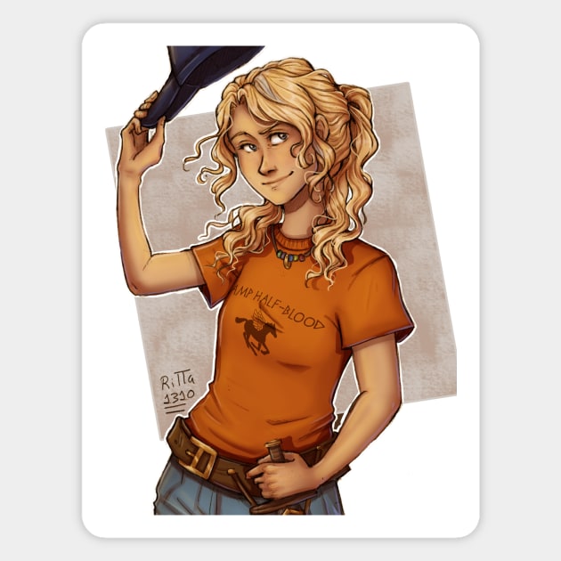 Annabeth Magnet by ritta1310